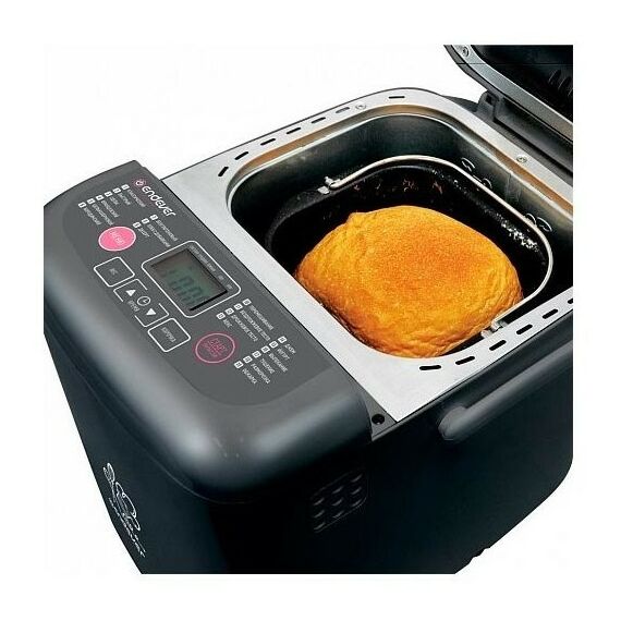 Хлебопечки: Хлебопечь Endever Skyline MB-59 вес выпечки до 600 г, регулировка веса выпечки, мощность 550 Вт, программ выпечки: 19, цвет черный фотографии