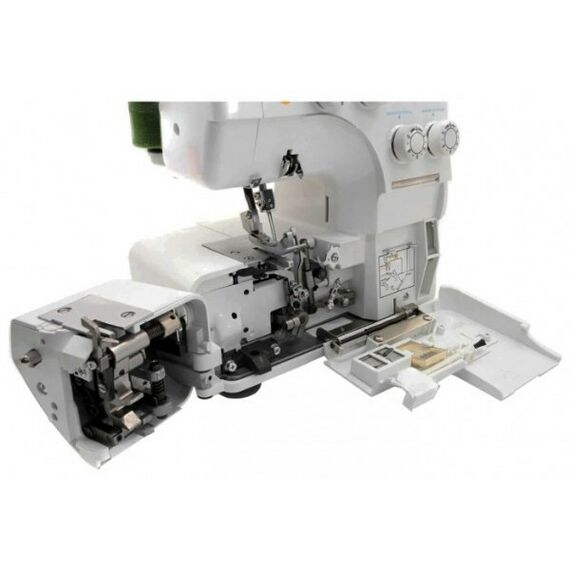 Швейные машинки: Швейная машина Jaguar A-350 3, 4-ниточный шов, ролевой шов, дифференциальная подача, скорость 1300 стежков/мин фотографии