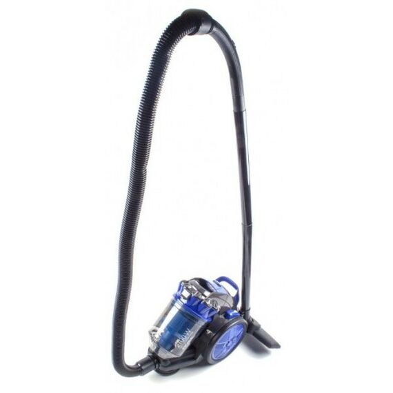 Пылесосы: Пылесос Endever SkyClean VC-560 обычный, уборка: сухая, циклон, мощность 2100 Вт, мощность всасывания 400 Вт, цвет черно-синий фотографии