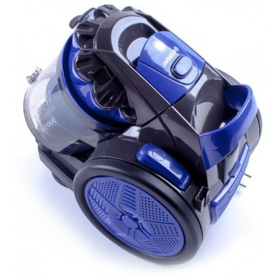 Пылесосы: Пылесос Endever SkyClean VC-560 обычный, уборка: сухая, циклон, мощность 2100 Вт, мощность всасывания 400 Вт, цвет черно-синий фотографии