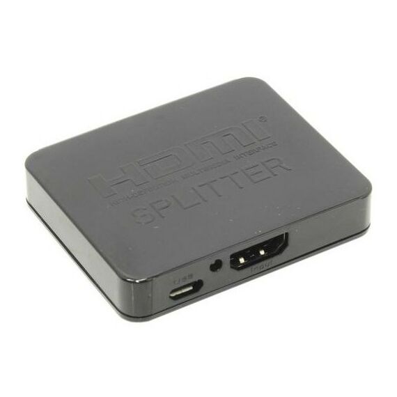 Переходники, разветвители: Разветвитель Orient HSP0102HL Black HDMI Splitter 1in  -> 2out, ver1.4b фотографии