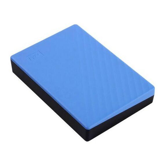 Внешние жесткие диски: Внешний жесткий диск Western Digital My Passport 4Tb USB 3.0 EXT RTL [WDBPKJ0040BBL-WESN] фотографии