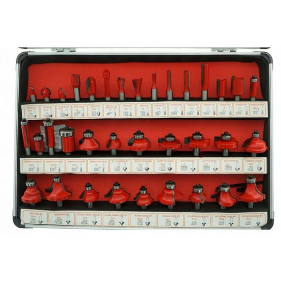 Принадлежности для фрезерных станков: Набор фрез Sturm! 9016-RB-S35 35 предметов фотографии