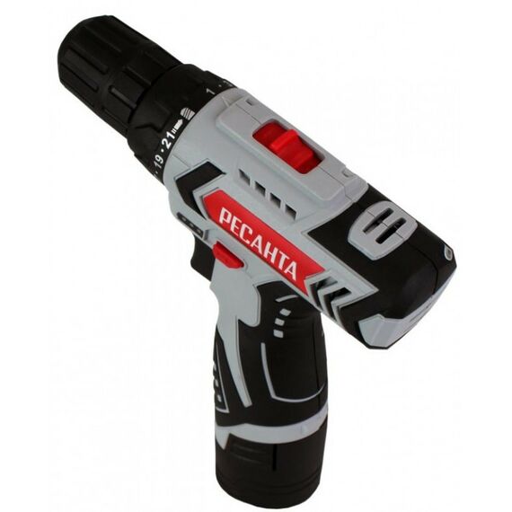 Дрели и шуруповерты: Дрель-шуруповерт аккумуляторная РЕСАНТА ДА-12-2Л фотографии