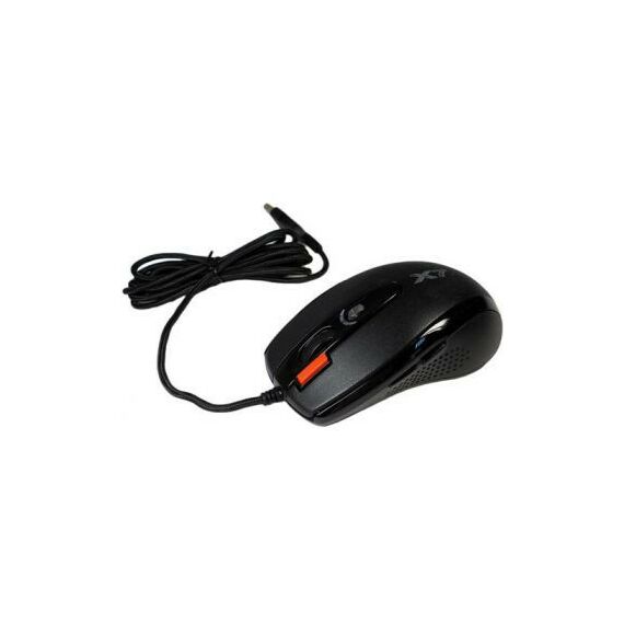 Мыши: Мышь A4-Tech XL-750BK-Black игровая, 3600dpi, USB 7but+Roll RTL фотографии