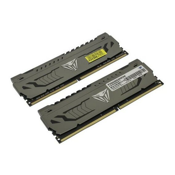 Оперативная память: Модуль памяти Patriot Viper 32Gb KIT 2*16Gb DDR4 DIMM <PC4-25600> [PVS432G320C6K] фотографии