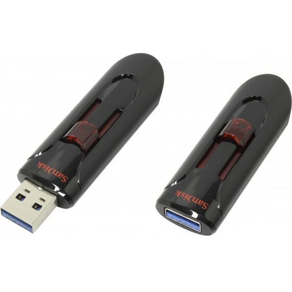 USB флешки: USB Flash память SanDisk Glide 3.0 256Gb USB3.0 Flash Drive RTL [SDCZ600-256G-G35] фотографии