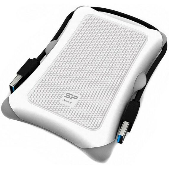 Внешние жесткие диски: Внешний HDD Silicon Power Armor A30 White 2Tb USB3.0 2.5" HDD RTL [SP020TBPHDA30S3W] фотографии