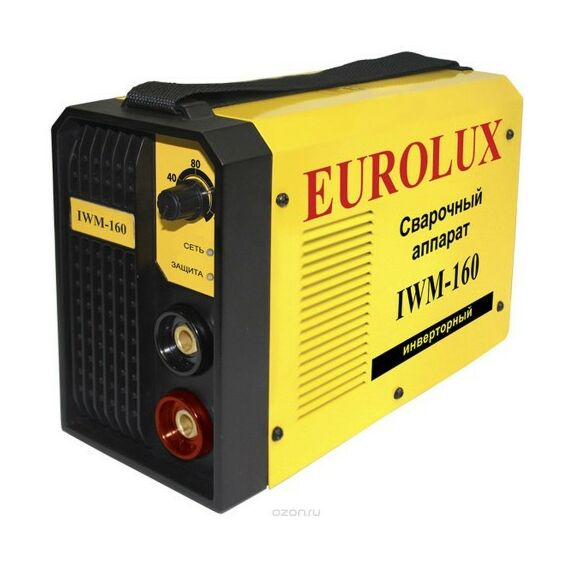 Сварочные аппараты: Сварочный аппарат инверторный Eurolux IWM-160 фотографии