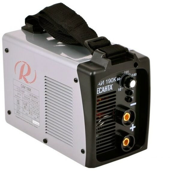 Сварочные аппараты: Сварочный аппарат инверторный РЕСАНТА САИ-190К компакт фотографии