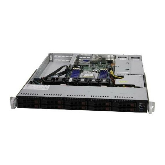 Серверные платформы: Платформа SuperMicro 1U AS-1114S-WTRT SP3, WIO,SVGA, 10xHS SATA, 2x10GbLAN, 8DDR4, 500W HS фотографии