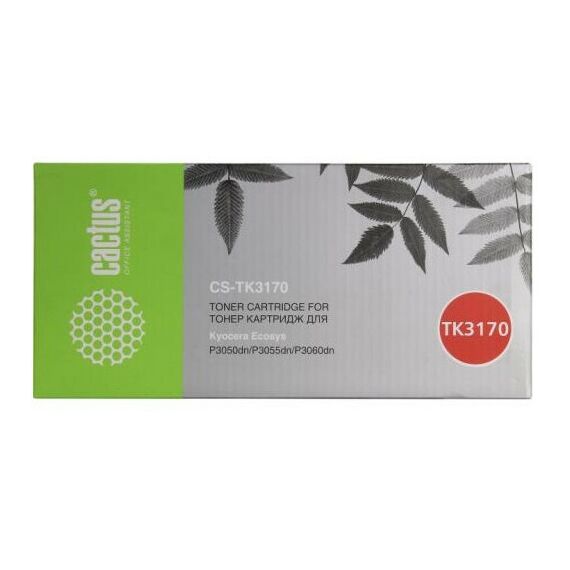 Для Kyocera: Картридж Cactus CS-TK3170 для Kyocera Ecosys P3050dn/P3055dn/P3060dn фотографии