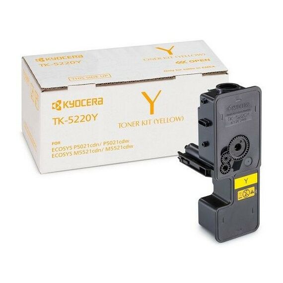 Для Kyocera: Тонер-картридж Kyocera TK-5220Y Yellow для Kyocera P5021/M5521 фотографии