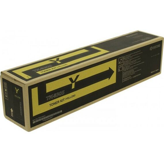Для Kyocera: Тонер-картридж Kyocera TK-8305Y Yellow для TASKalfa 3050ci/3051ci/3550ci/3551ci фотографии