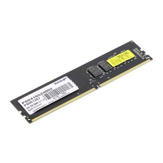 Оперативная память: Модуль памяти Patriot Signature Line 16Gb DDR4 DIMM <PC4-19200> CL17 [PSD416G24002] фотографии