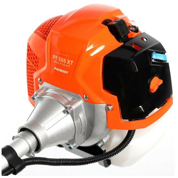 Триммеры: Бензотриммер Patriot PT 555 XT 1+1 3.0л.с/2.1кВт, 52см3, нож/леска 3мм/диск, неразборная штанга [250106231] фотографии