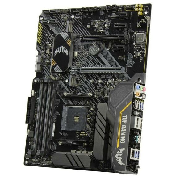 Материнские платы: Материнская плата Asus TUF GAMING B450-PLUS II AM4  2xPCI-E HDMI+DP GbLAN SATA ATX 4DDR4 RTL фотографии