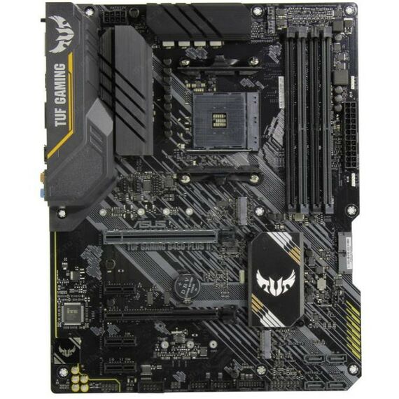 Материнские платы: Материнская плата Asus TUF GAMING B450-PLUS II AM4  2xPCI-E HDMI+DP GbLAN SATA ATX 4DDR4 RTL фотографии