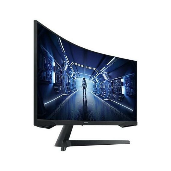 Мониторы: ЖК-монитор Samsung LC34G55TWWIXCI 34", черный фотографии