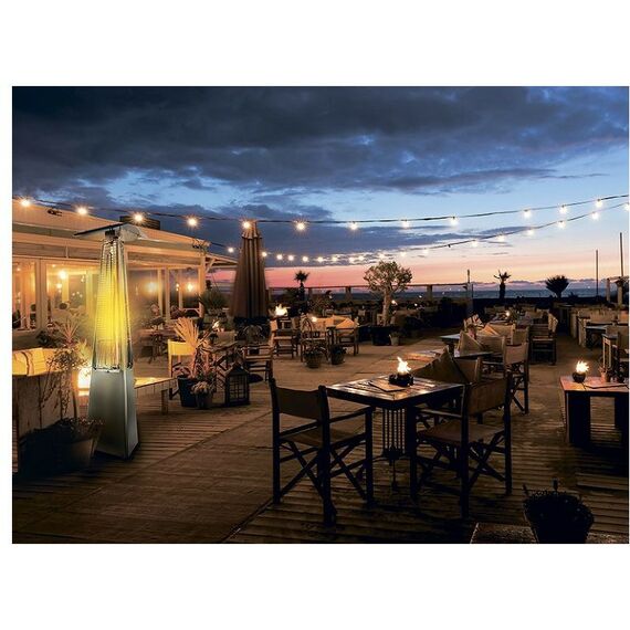 Камины: Камин уличный газовый инфракрасный Ballu BOGH-15E фотографии