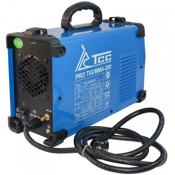 Сварочные аппараты: Сварочный инвертор TCC PRO TIG/MMA-200 фотографии