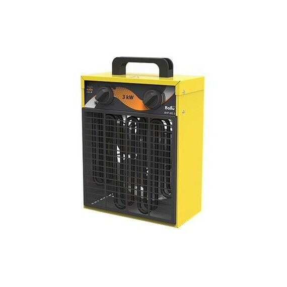 Тепловые пушки: Пушка тепловая Ballu BHP-ME-3 220В, 1500-3000Вт, поток 300м3\ч, термостат фотографии