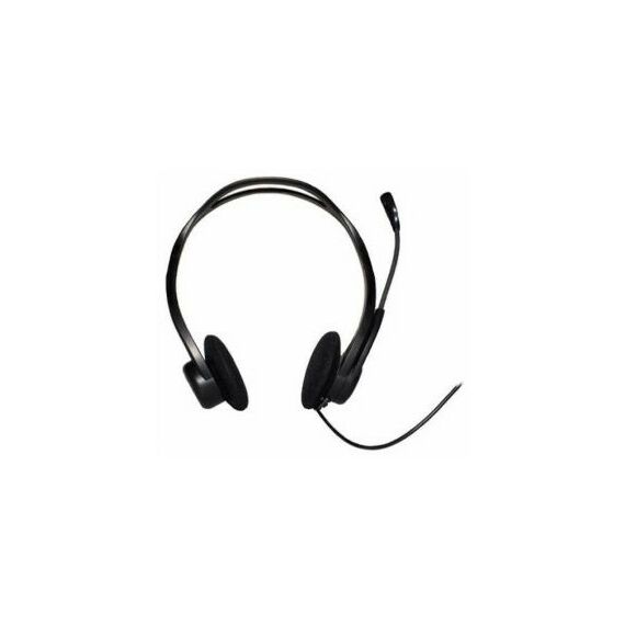 Наушники и гарнитуры: Наушники с микрофоном Logitech PC Headset 960 USB, с регулятором громкости [981-000100] фотографии