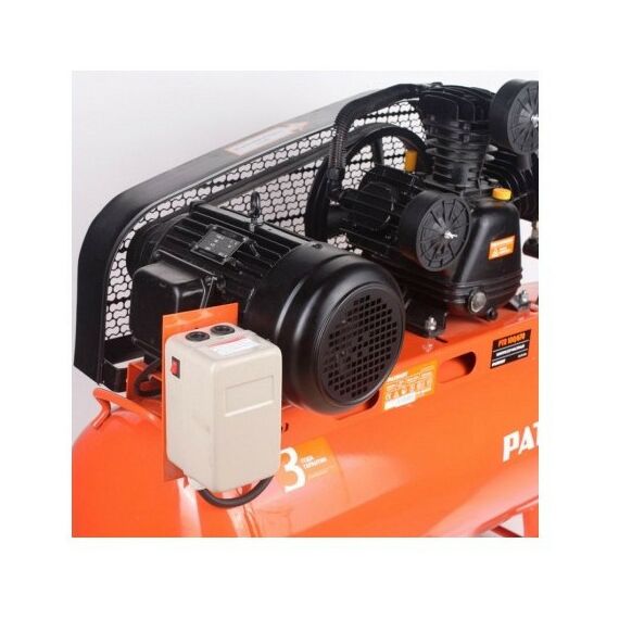 Компрессоры: Компрессор Patriot PTR 100-670 670л/мин, 8бар, 100л, 3кВт, 380В, 86 кг [525306330] фотографии