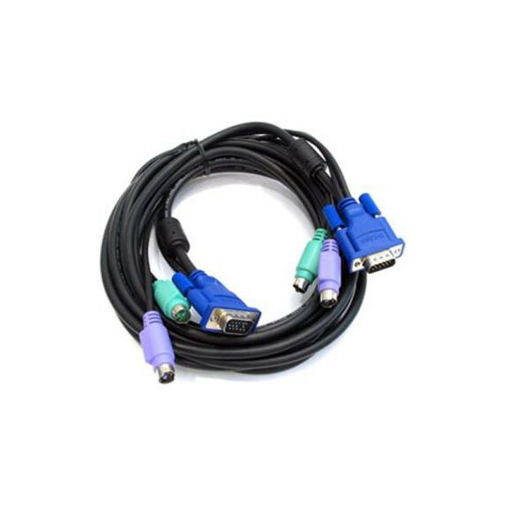 KVM-переключатели: Набор кабелей D-link DKVM-CB5 Для DKVM 2хPS/2 + монитор 5м фотографии