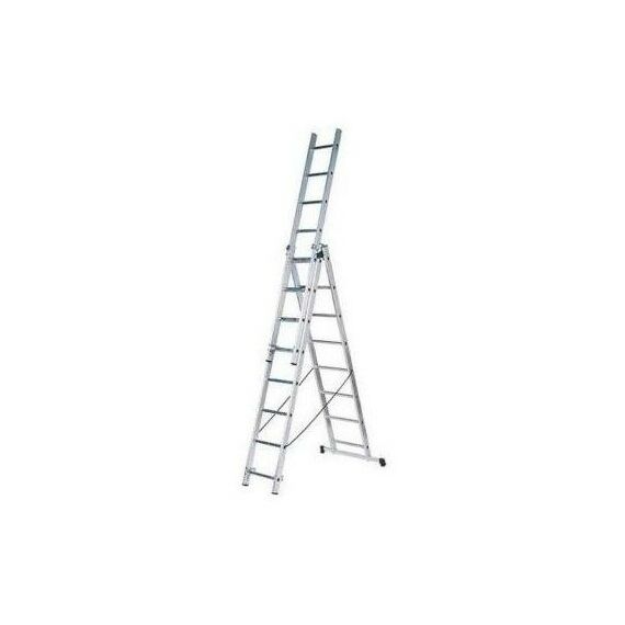 Стремянки и лестницы: Лестница алюминиевая Вихрь ЛА 3х7 фотографии