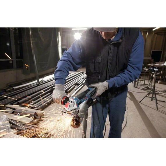 Угловые шлифмашинки (болгарки): Углошлифмашина BOSCH GWX 19-125 S с X-LOCK, 1900 Вт, скорость вр. 2.800 -11.500,  125 мм [06017C8002] фотографии