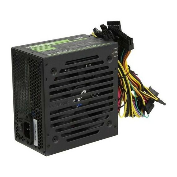 Блоки питания: Блок питания AeroCool VX-500 PLUS 500W ATX 24+2x4+6/8пин RTL фотографии