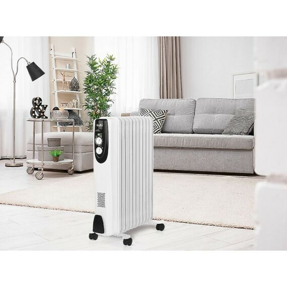 Масляные радиаторы: Масляный радиатор Ballu Classic BOH/CL-11WRN 2200 Вт, 11 секций фотографии