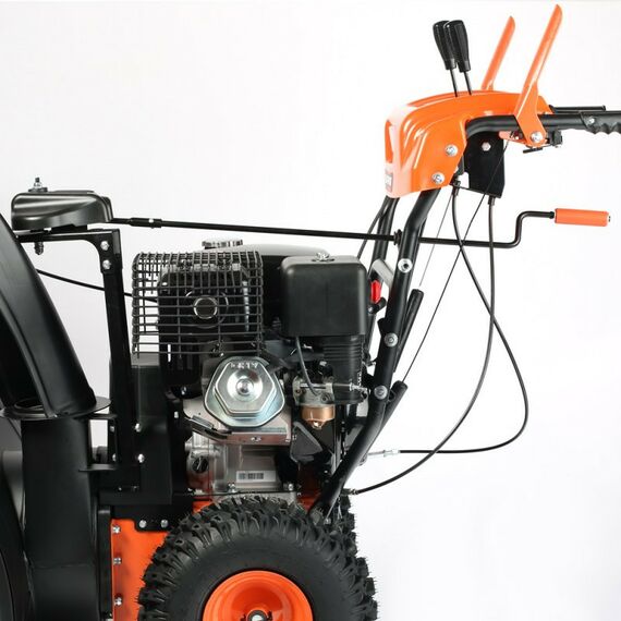 Снегоуборочные, подметальные машины: Снегоуборщик Patriot СИБИРЬ 110Е 11 л.с.,стартер ручной/220В, ковш 71см. колеса 15" [426108110] фотографии