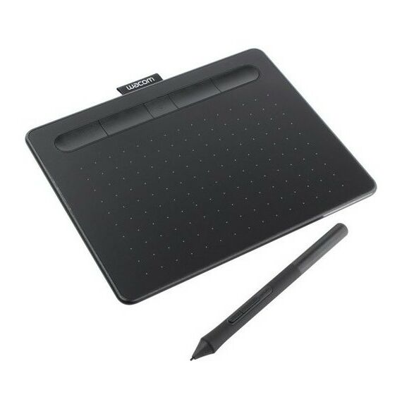 Графические планшеты: Графический планшет Wacom Intuos S 6"x3.7", 2540 lpi, 4096 уровней, USB, Bluetooth [CTL-4100WLK-N] фотографии
