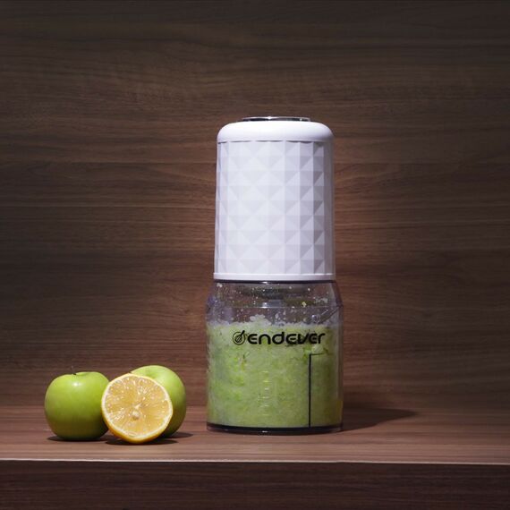 Блендеры: Измельчитель электрический Endever Sigma 60 импульсный режим, 400 Вт, 0.5 л, цвет белый фотографии