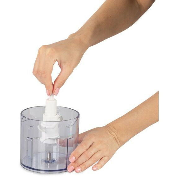 Блендеры: Измельчитель электрический Endever Sigma 63 импульсный режим, 400 Вт, 0.5 л, цвет белый фотографии