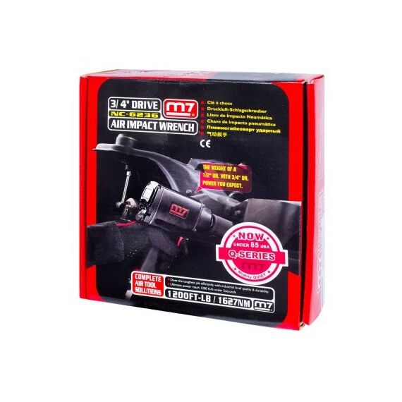 Пневмогайковерты: Гайковерт пневматический ударный MIGHTY SEVEN NC-6236Q 3/4", 1627 Нм фотографии