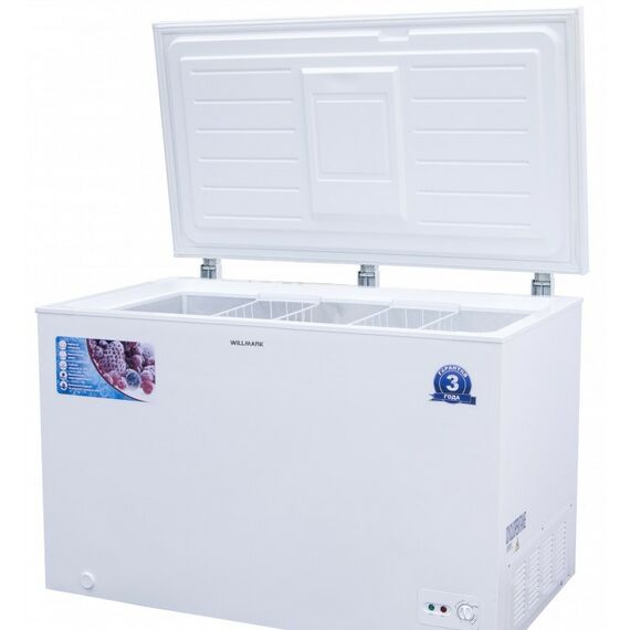 Морозильные камеры: Морозильный ларь WILLMARK CF-478M объем 368 л, 1255x745x825 мм, цвет: белый фотографии