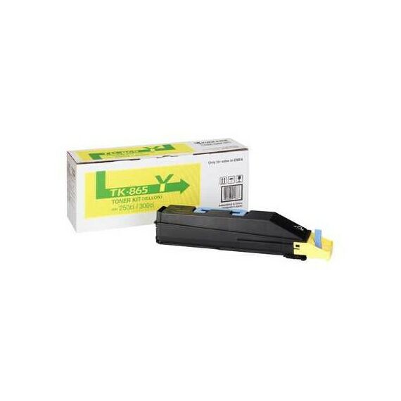 Для Kyocera: Тонер-картридж Kyocera TK-865Y Yellow для  TASKalfa 250ci/300i фотографии