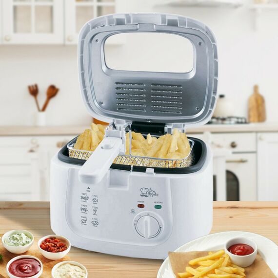 Фритюрницы, грили: Фритюрница Endever Skyline FR-111 цвет белый фотографии