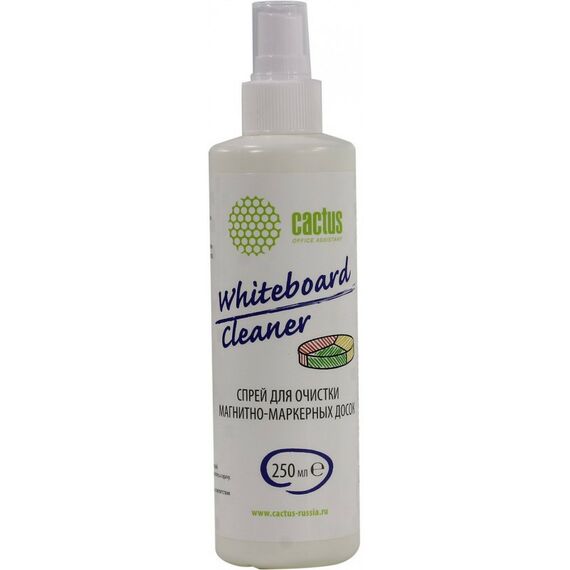 Чистящие средства: Спрей для очистки маркерных досок Cactus CS-WB250 250мл фотографии