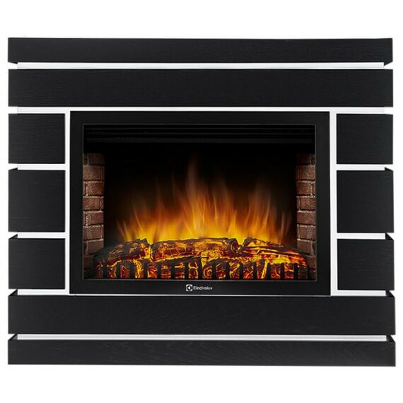 Камины: Портал Firelight Moderno 25 шпон чёрный дуб [Moderno 25 BO] фотографии