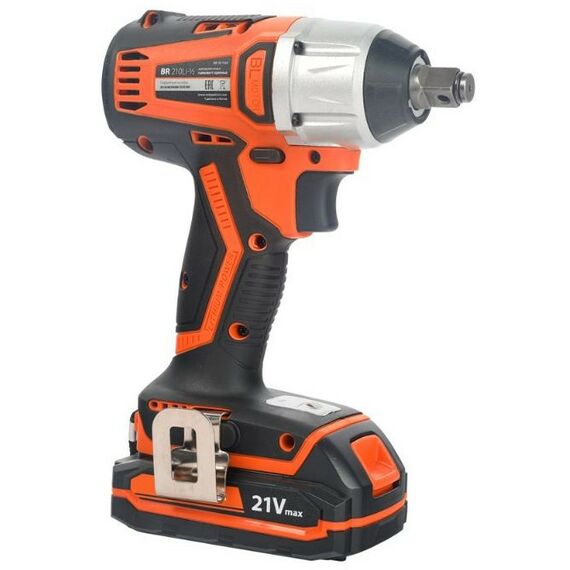 Гайковерты, отвертки: Гайковерт аккумуляторный ударный Patriot BR 210Li 1/2, 21 В, 2600 об/мин, 2300 уд/мин, Li-Ion [180301560] фотографии
