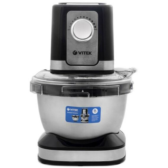 Кухонные комбайны: Кухонный комбайн Vitek VT-1435 мощность: 1000 Вт, объем чаши: 4 л фотографии