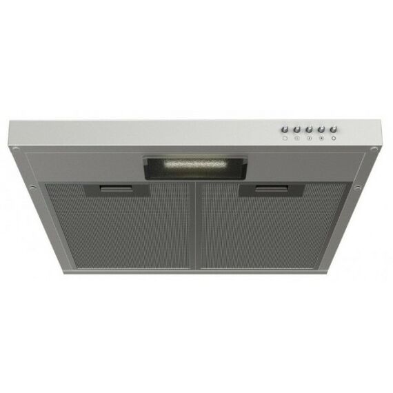 Вытяжки кухонные: Вытяжка кухонная KRONA JESSICA slim 600 inox push button изящный дизайн корпуса, удобные и простые в управлении утапливаемые переключатели, низкий уровень шума фотографии