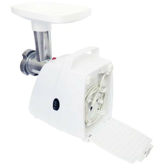 Мясорубки: Мясорубка Аксион М33.02 мощность 1500 Вт, перерабатывает 1.6 кг/мин, корпус из пластика, белый фотографии