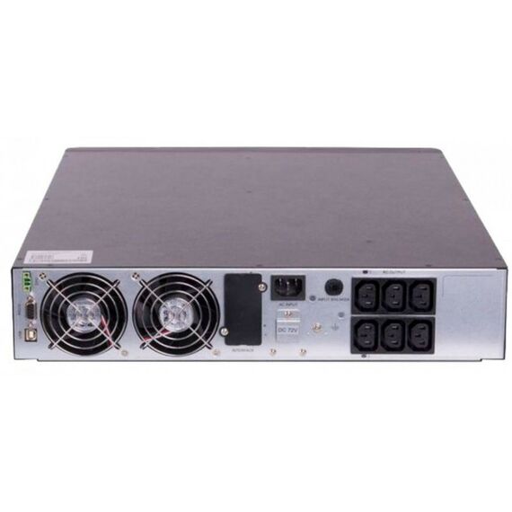 Источники бесперебойного питания: Источник бесперебойного питания Gigalink GL-UPS-OL02-1-1/6*9a 2000VA/1800W (1/1 однофазный) / 6 акб * 9a фотографии