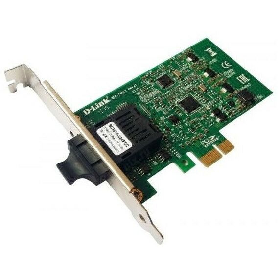 Сетевые карты: Сетевой адаптер D-link DFE-560FX/B1A 100Base-FX с SFP-разъемом для шины PCI Express (OEM) фотографии