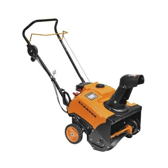 Снегоуборочные, подметальные машины: Снегоуборочник Carver STG-3045 2.2 кВт, 3 л.с., ширина/высота 45/27 см, шнек металл-резина фотографии